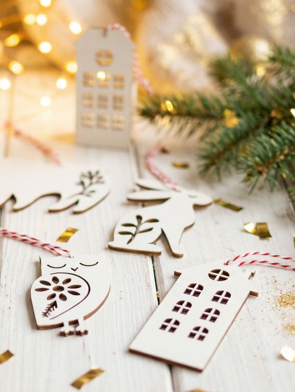 Pohjolan Joulu, käsintehdyt talviset koristeet