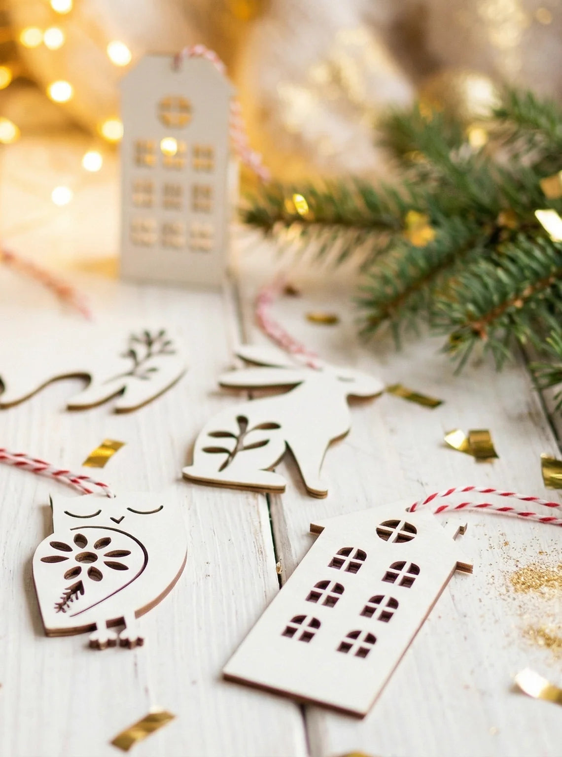 Pohjolan Joulu, käsintehdyt joulukoristeet