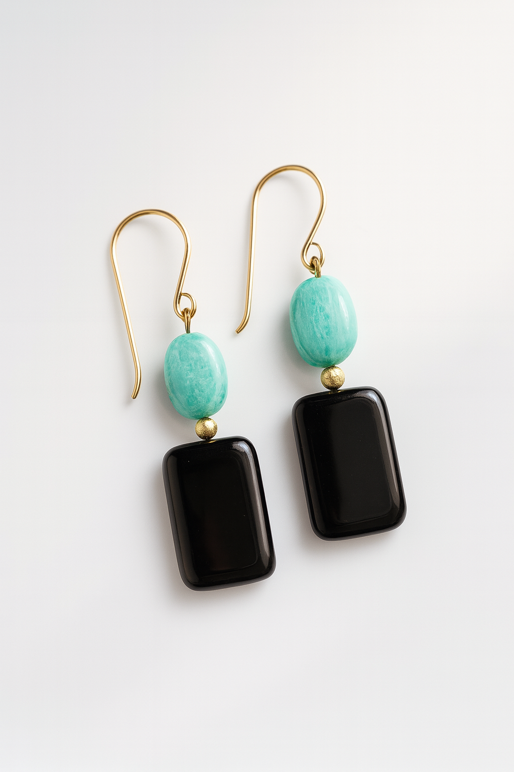 Amazonite Noir -korvakorut