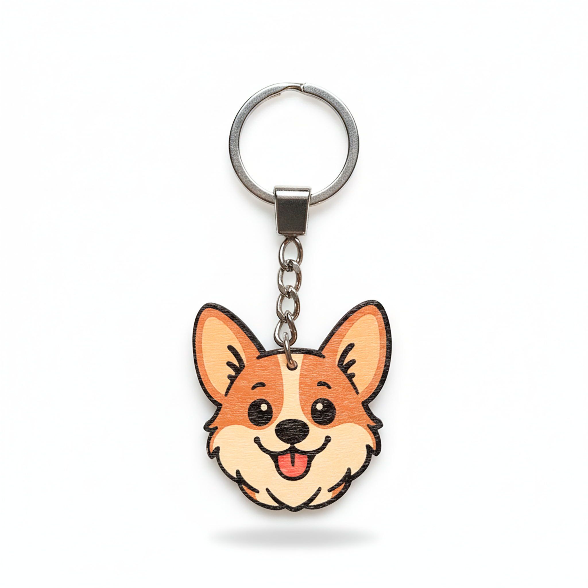 Corgi Dogi (brun) – Nyckelring