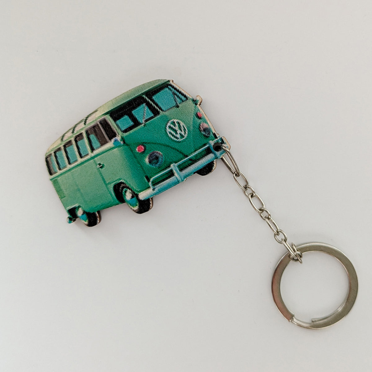 Volkswagen Transporter Green keychain