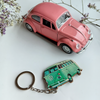 Volkswagen Transporter Green keychain