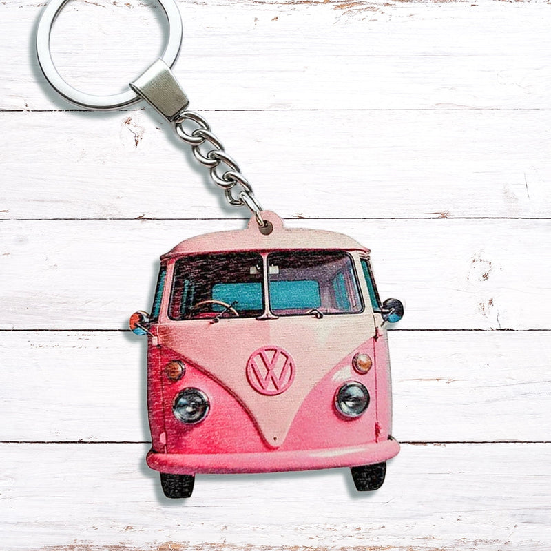 Volkswagen Transporter Pinkki avaimenperä