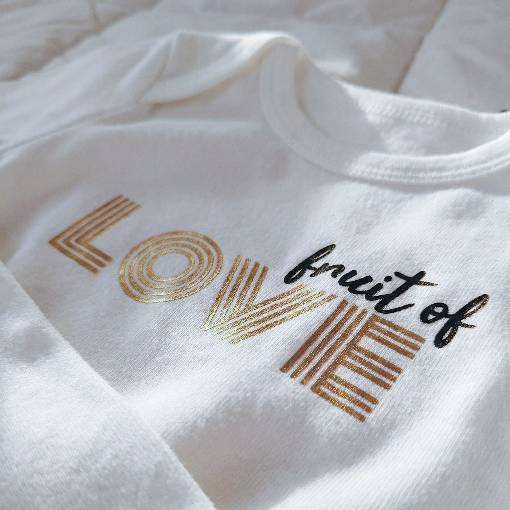 Fruit of Love, baby bodysuit