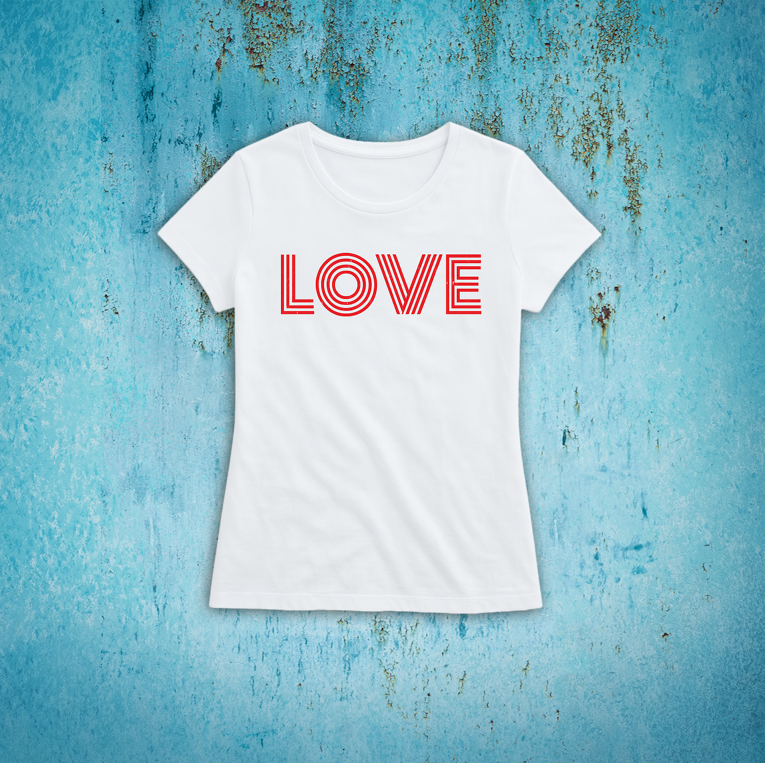 LOVE T-paita – Spread, Share & Wear LOVE