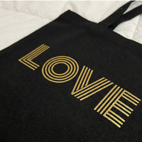 Svart LOVE-väska