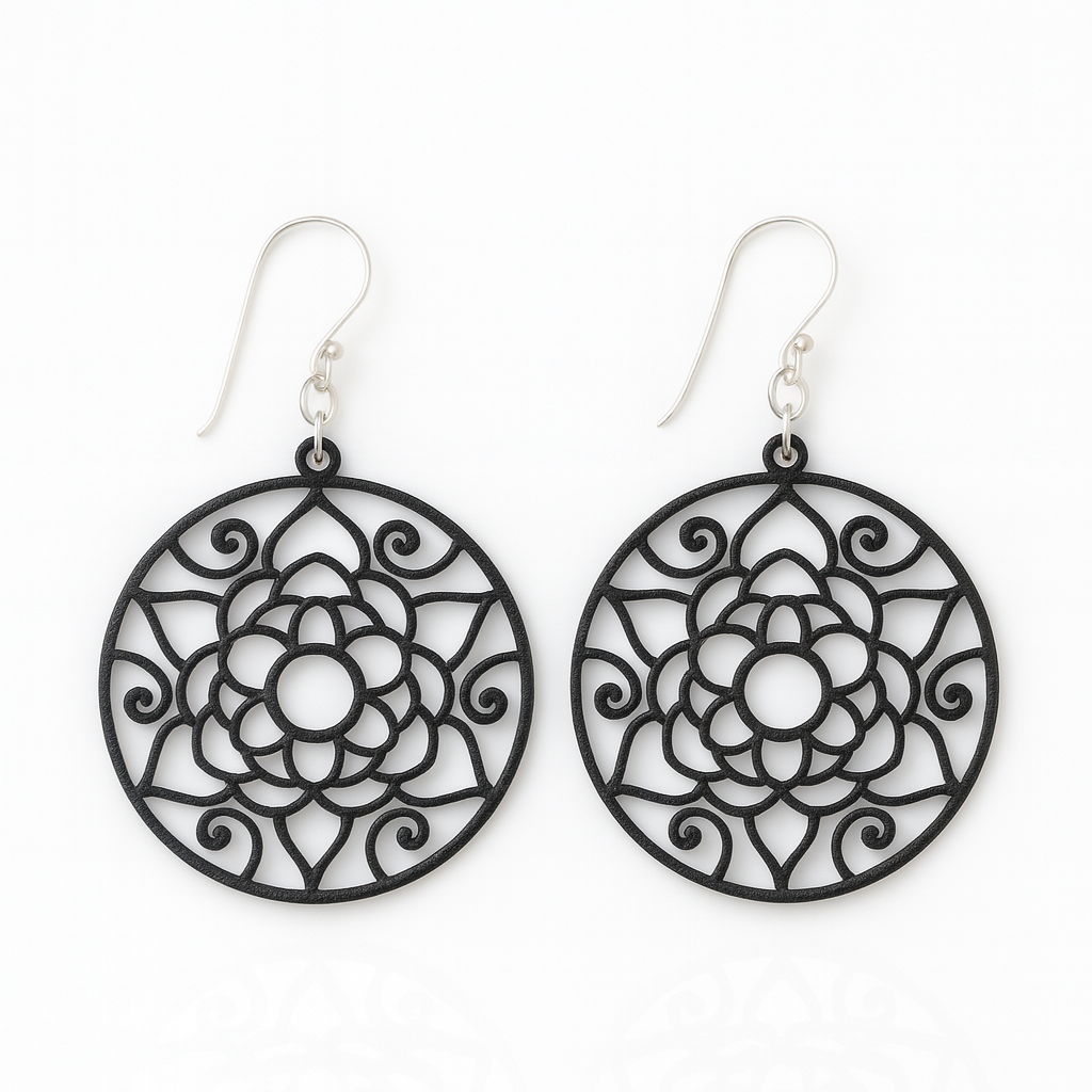 Puiset koristeelliset ympyrät