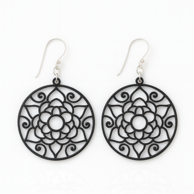 Puiset koristeelliset ympyrät