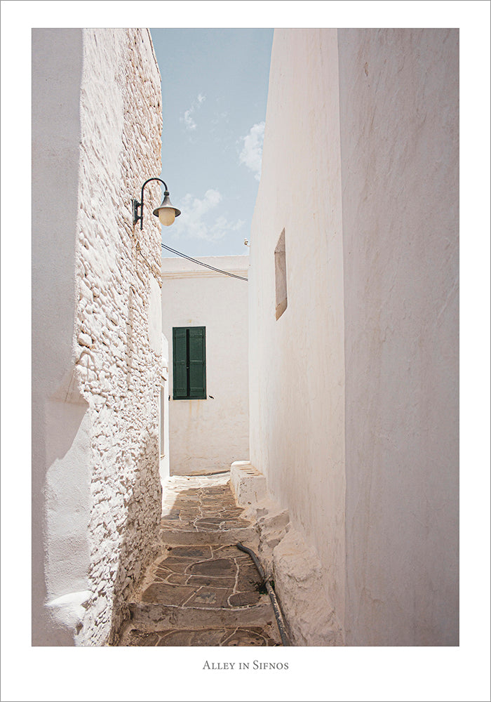 Poster Alley in Sifnos