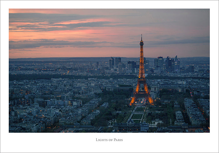 Poster Lights of Paris