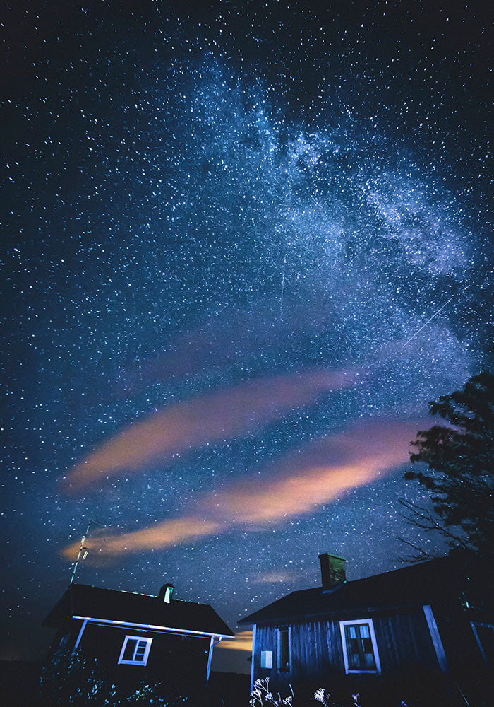 Noctilucent clouds and the Milky Way